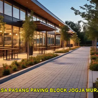 jasa pasang paving block jogja murah